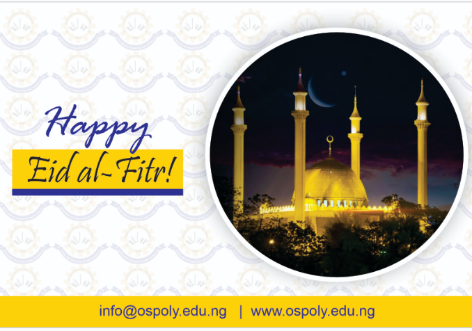 Osun Poly Rector, Alabi wishes Muslims Happy Eid-El- Fitri